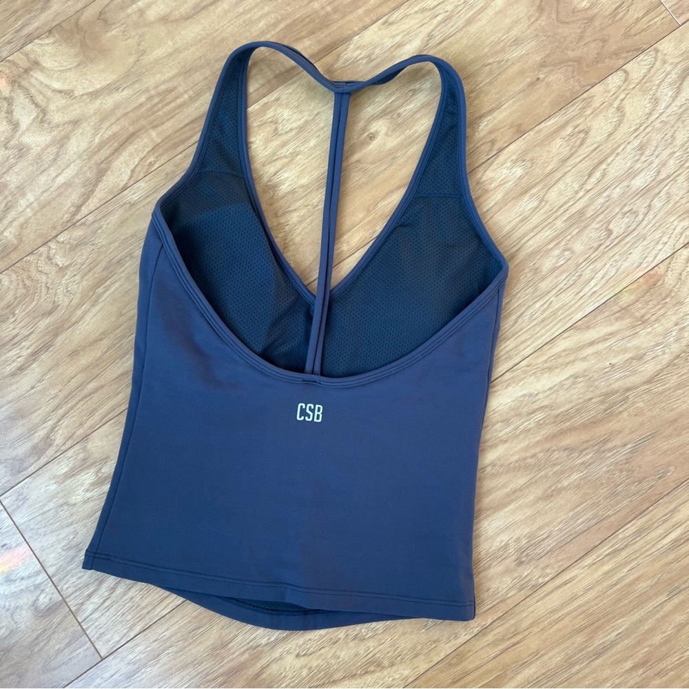 CSB Form Halter Tank • Crop Shop Boutique Form Halter Tank (size Small) Grey
